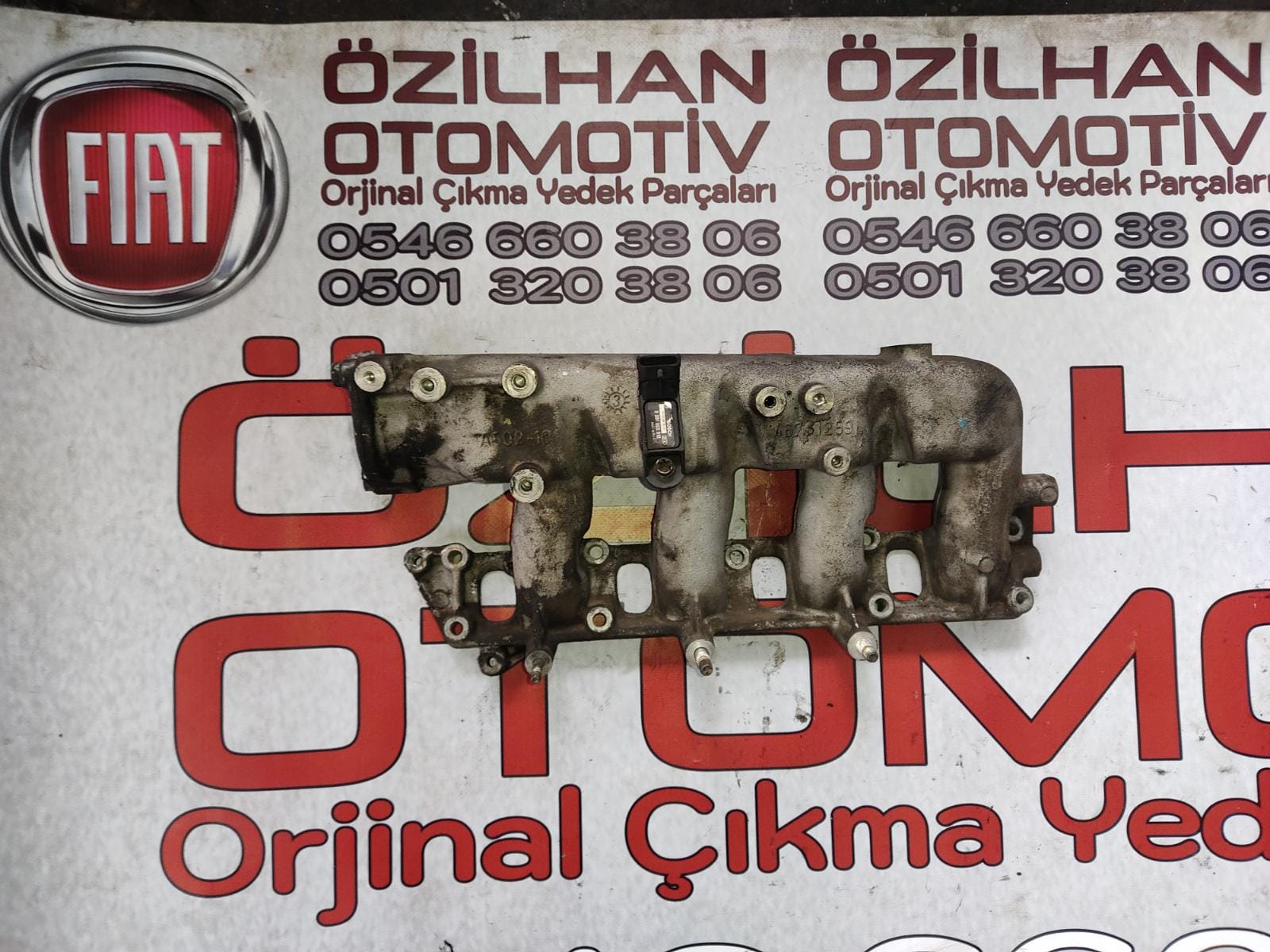 fiat-doblo-1.9-jtd-cikma-emme-manifoldu Fiat Doblo 1.9 JTD Çıkma Emme Manifoldu