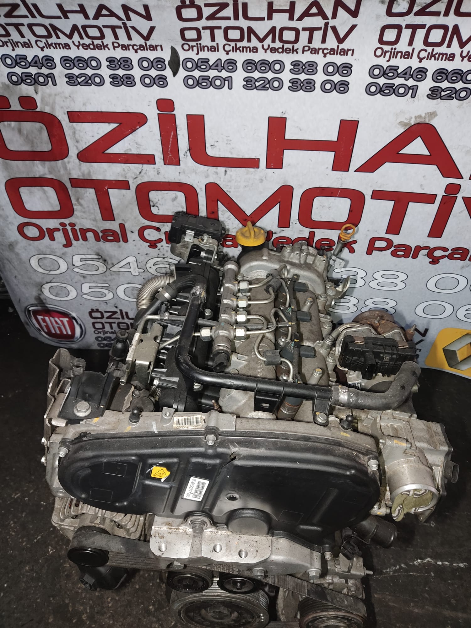 fiat-egea-1.6-euro-6-cikma-komple-motor Fiat Egea 1.6 Euro 6 Çıkma Komple Motor